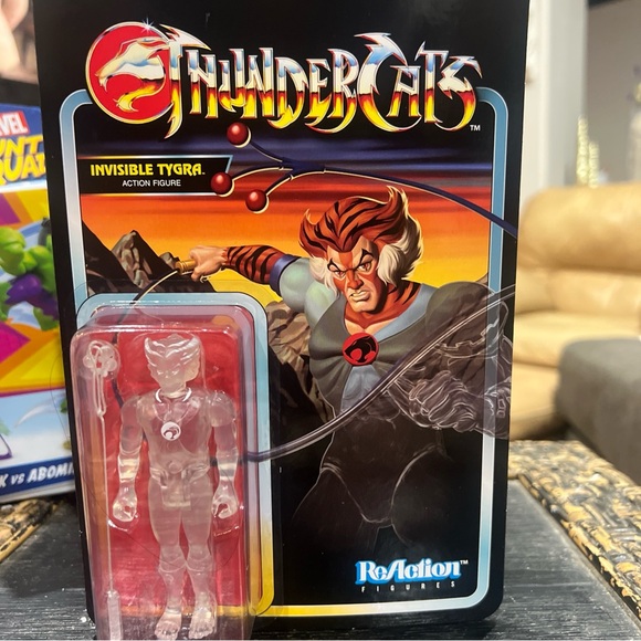 Thundercats Invisible Tygra Action Figure - Red - Picture 1 of 9